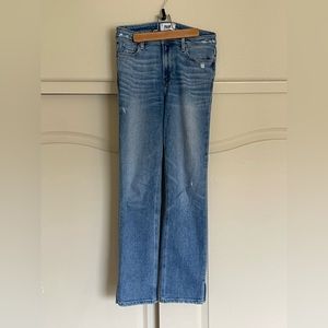 Paige Cindy Ultra High Rise Straight Jeans